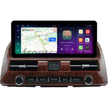 Toyota Camry XV30 2001-2006 (под дерево) 12.3 дюйма Canbox H-Line 8818-0767 на Android 14 (4G-SIM, 6/128, DSP, QLed) Audi Style