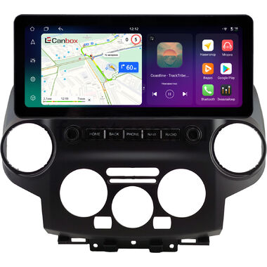 Nissan NV200 2009-2026 (черная) 12.3 дюйма Canbox PRO-Line 4310-0812 на Android 13 (4G-SIM, 4/64, DSP, QLed) Audi Style