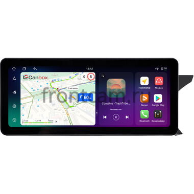 Mercedes-Benz C-klasse (w204) 2011-2015 (руль справа) 12.3 дюйма Canbox H-Line 8818-0925 на Android 14 (4G-SIM, 6/128, DSP, QLed) Audi Style