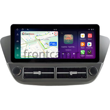 Hyundai Solaris 2 2017-2024 (серая) 12.3 дюйма Canbox H-Line 8818-0979 на Android 14 (4G-SIM, 6/128, DSP, QLed) Audi Style