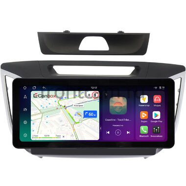 Hyundai Creta 2016-2021 12.3 дюйма Canbox PRO-Line 4312-1028 на Android 13 (4G-SIM, 8/256, DSP, QLed) Audi Style