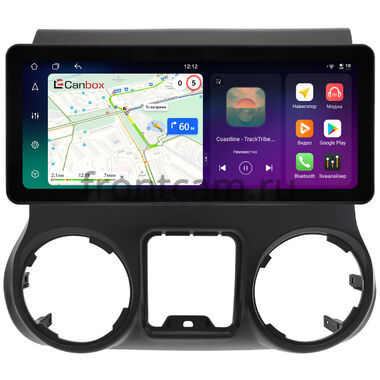 Jeep Wrangler 3 (JK) 2014-2018 12.3 дюйма Canbox PRO-Line 4311-1295 на Android 13 (4G-SIM, 6/128, DSP, QLed) Audi Style