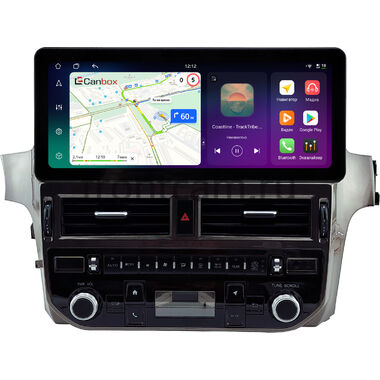 Lexus GX 460 2009-2023 (Тип A+В, Вид 2) 12.3 дюйма Canbox PRO-Line 4311-1299 на Android 13 (4G-SIM, 6/128, DSP, QLed) Audi Style