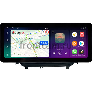 Opel Corsa D 2006-2014 (устанавливается наверх) 12.3 дюйма Canbox H-Line 8819-1585 на Android 14 (4G-SIM, 8/128, DSP, QLed) Audi Style