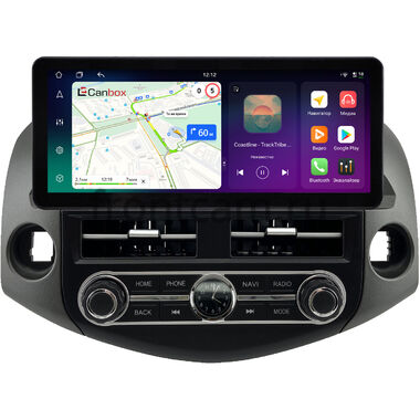 Toyota RAV4 3 (XA30) 2005-2016 12.3 дюйма Canbox H-Line 8817-1588 на Android 14 (4G-SIM, 4/64, DSP, QLed) Audi Style