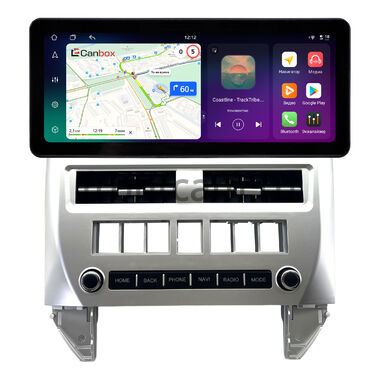 Volkswagen Polo 4 2001-2009 (серебряная) 12.3 дюйма Canbox H-Line 8819-1596 на Android 14 (4G-SIM, 8/128, DSP, QLed) Audi Style