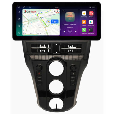 Toyota Platz 1999-2005, Vitz 2, Yaris 2 2005-2012  12.3 дюйма Canbox H-Line 8819-1599 на Android 14 (4G-SIM, 8/128, DSP, QLed) Audi Style