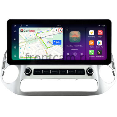 Volkswagen Golf Plus 2005-2014, Tiguan 2007-2017 12.3 дюйма Canbox H-Line 8818-1642 на Android 14 (4G-SIM, 6/128, DSP, QLed) Audi Style