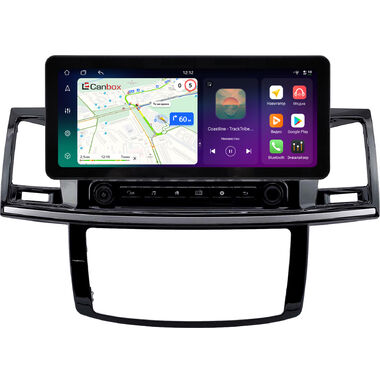 Toyota Fortuner, Hilux 7 2004-2015 (с кондиционером или климат-контролем) 12.3 дюйма Canbox PRO-Line 4310-1950 на Android 13 (4G-SIM, 4/64, DSP, QLed) Audi Style