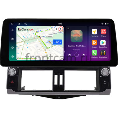 Toyota Land Cruiser Prado 150 2009-2013 (для авто с Navi и JBL Synthesis) 12.3 дюйма Canbox PRO-Line 4331-0053 на Android 13 (4G-SIM, 6/128, DSP, QLed) BMW Style