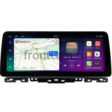 Kia K3 2 2018-2024 12.3 дюйма Canbox PRO-Line 4333-0180 на Android 13 (4G-SIM, 12/256, DSP, QLed) BMW Style