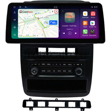 Volkswagen Touareg 2 2010-2018 (для RNS 850) 12.3 дюйма Canbox PRO-Line 4330-0219 на Android 13 (4G-SIM, 4/64, DSP, QLed) BMW Style