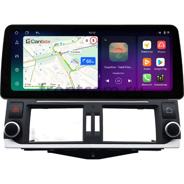 Toyota Land Cruiser Prado 150 2009-2013 (для авто без монитора, Тип 2) 12.3 дюйма Canbox PRO-Line 4333-0294 на Android 13 (4G-SIM, 12/256, DSP, QLed) BMW Style