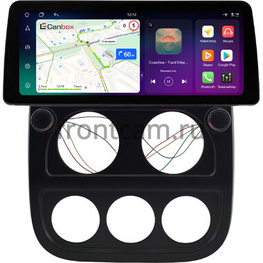 Jeep Liberty (Patriot), Compass 2010-2016 12.3 дюйма Canbox PRO-Line 4330-0593 на Android 13 (4G-SIM, 4/64, DSP, QLed) BMW Style