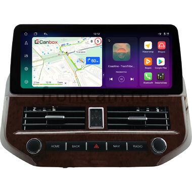 Mitsubishi Pajero 3, Montero 3 1999-2006 (под дерево) 12.3 дюйма Canbox PRO-Line 4330-0813 на Android 13 (4G-SIM, 4/64, DSP, QLed) BMW Style