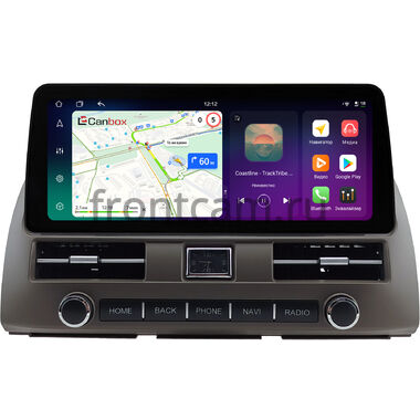 Toyota Camry XV30 2001-2006 (бежевая, с часами) 12.3 дюйма Canbox PRO-Line 4330-0818 на Android 13 (4G-SIM, 4/64, DSP, QLed) BMW Style