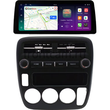 Honda CR-V 1995-2001 12.3 дюйма Canbox PRO-Line 4331-0834 на Android 13 (4G-SIM, 6/128, DSP, QLed) BMW Style