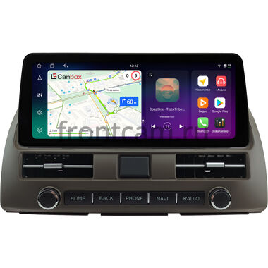 Toyota Camry XV30 2001-2006 (бежевая, без часов) 12.3 дюйма Canbox PRO-Line 4332-0948 на Android 13 (4G-SIM, 8/256, DSP, QLed) BMW Style