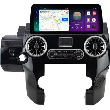 Land Rover Discovery 4 2009-2016 (черная, глянцевая) 12.3 дюйма Canbox H-Line 8810-0973 на Android 14 (4G-SIM, 8/128, DSP, QLed) BMW Style