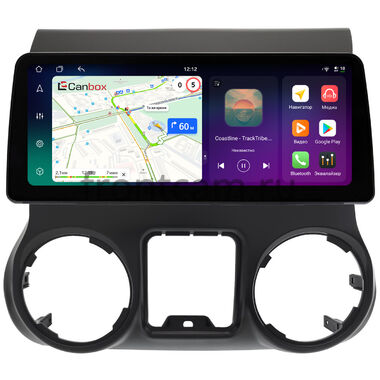 Jeep Wrangler 3 (JK) 2014-2018 12.3 дюйма Canbox PRO-Line 4331-1295 на Android 13 (4G-SIM, 6/128, DSP, QLed) BMW Style