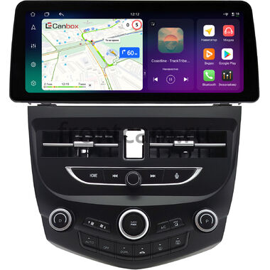 Honda Accord 7 2002-2008 12.3 дюйма Canbox PRO-Line 4333-1415 на Android 13 (4G-SIM, 12/256, DSP, QLed) BMW Style