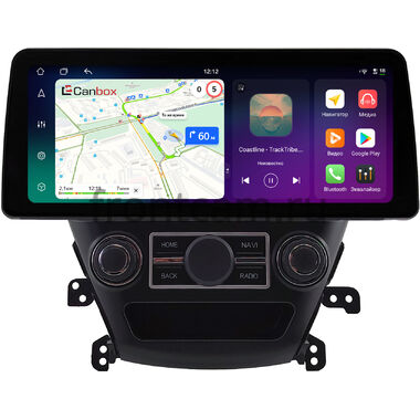 Hyundai Elantra 5 (MD) 2013-2016 12.3 дюйма Canbox PRO-Line 4332-1565 на Android 13 (4G-SIM, 8/256, DSP, QLed) BMW Style