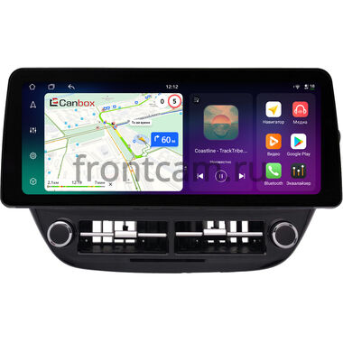 Hyundai Solaris 2 2017-2020 (черная глянцевая) 12.3 дюйма Canbox PRO-Line 4333-1582 на Android 13 (4G-SIM, 12/256, DSP, QLed) BMW Style