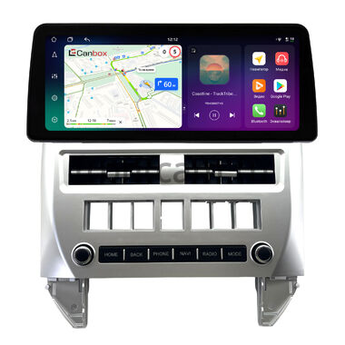 Volkswagen Polo 4 2001-2009 (серебряная) 12.3 дюйма Canbox H-Line 8810-1596 на Android 14 (4G-SIM, 8/128, DSP, QLed) BMW Style