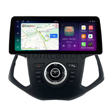 Ford Ecosport 2014-2018 12.3 дюйма Canbox H-Line 8810-1597 на Android 14 (4G-SIM, 8/128, DSP, QLed) BMW Style