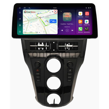 Toyota Platz 1999-2005, Vitz 2, Yaris 2 2005-2012  12.3 дюйма Canbox H-Line 8810-1599 на Android 14 (4G-SIM, 8/128, DSP, QLed) BMW Style