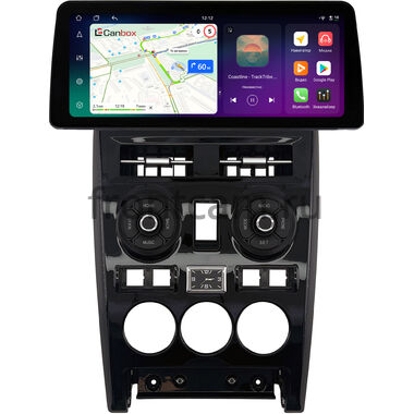 Lada Priora 2007-2013 (черная, глянцевая) 12.3 дюйма Canbox H-Line 8815-1632 на Android 14 (4G-SIM, 6/128, DSP, QLed) BMW Style