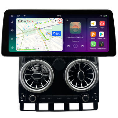 Volkswagen Touareg 2002-2010 (глянцевая) 12.3 дюйма Canbox PRO-Line 4330-1640 на Android 13 (4G-SIM, 4/64, DSP, QLed) BMW Style