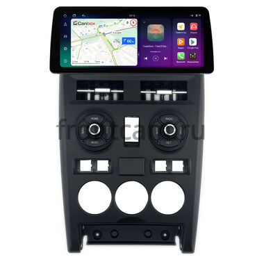 Lada Priora 2007-2013 (черная, матовая) 12.3 дюйма Canbox H-Line 8815-1644 на Android 14 (4G-SIM, 6/128, DSP, QLed) BMW Style