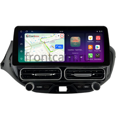 Lada Vesta SW Cross, Vesta 2015-2022 (для авто без Enjoy, Вид 3)  12.3 дюйма Canbox PRO-Line 4330-1687 на Android 13 (4G-SIM, 4/64, DSP, QLed) BMW Style