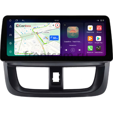 Toyota Vios 3, Yaris 3 (XP150) 2017-2022 12.3 дюйма Canbox PRO-Line 4333-2636 на Android 13 (4G-SIM, 12/256, DSP, QLed) BMW Style