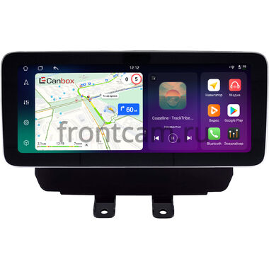Mazda CX-3, Demio 4 (DJ), 2 (DJ) 2014-2024 12.3 дюйма Canbox PRO-Line 4342-0181 на Android 13 (4G-SIM, 8/256, DSP, QLed) Mercedes Style
