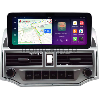 Toyota 4Runner 5 2009-2024 12.3 дюйма Canbox H-Line 8862-0523 на Android 14 (4G-SIM, 6/128, DSP, QLed) Mercedes Style