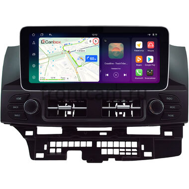 Mitsubishi Lancer 10 2007-2017 12.3 дюйма Canbox H-Line 8863-0525 на Android 14 (4G-SIM, 8/128, DSP, QLed) Mercedes Style