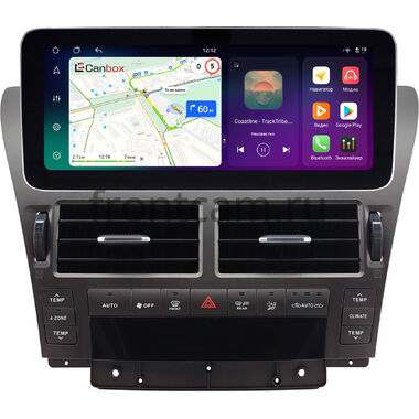 Lexus LS 460 2006-2012 (для любой комплектации) 12.3 дюйма Canbox H-Line 8861-0539 на Android 14 (4G-SIM, 4/64, DSP, QLed) Mercedes Style