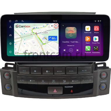 Lexus LX 570 2007-2015 (для любой комплектации) 12.3 дюйма Canbox PRO-Line 4343-0546 на Android 13 (4G-SIM, 12/256, DSP, QLed) Mercedes Style