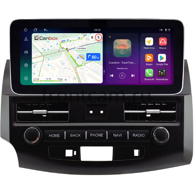 Mitsubishi Outlander XL 2005-2013 12.3 дюйма Canbox PRO-Line 4343-0573 на Android 13 (4G-SIM, 12/256, DSP, QLed) Mercedes Style
