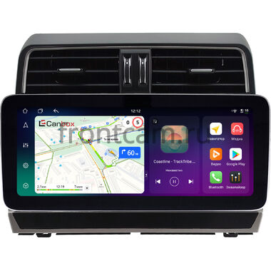 Toyota Land Cruiser Prado 150 2017-2024 12.3 дюйма Canbox PRO-Line 4343-0636 на Android 13 (4G-SIM, 12/256, DSP, QLed) Mercedes Style