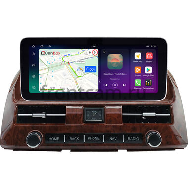 Toyota Camry XV30 2001-2006 (под дерево) 12.3 дюйма Canbox H-Line 8863-0767 на Android 14 (4G-SIM, 8/128, DSP, QLed) Mercedes Style