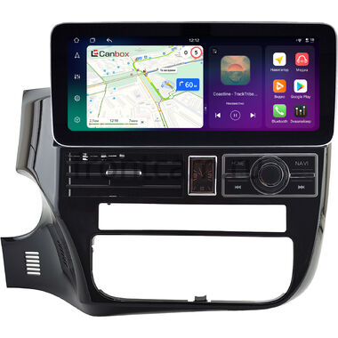 Mitsubishi Outlander 3 2012-2024 12.3 дюйма Canbox PRO-Line 4343-0875 на Android 13 (4G-SIM, 12/256, DSP, QLed) Mercedes Style