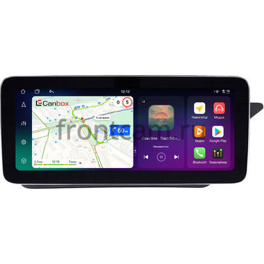 Mercedes-Benz E (w212/c207) 2009-2016 (купе, руль справа) 12.3 дюйма Canbox PRO-Line 4341-0924 на Android 13 (4G-SIM, 6/128, DSP, QLed) Mercedes Style