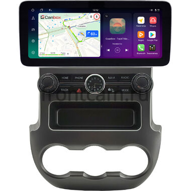 Ford Ranger 3 2011-2015 (серая) 12.3 дюйма Canbox PRO-Line 4341-0983 на Android 13 (4G-SIM, 6/128, DSP, QLed) Mercedes Style