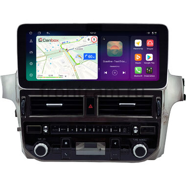 Lexus GX 460 2009-2023 (Тип A+В, Вид 2) 12.3 дюйма Canbox H-Line 8863-1299 на Android 14 (4G-SIM, 8/128, DSP, QLed) Mercedes Style