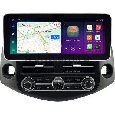 Toyota RAV4 3 (XA30) 2005-2016 12.3 дюйма Canbox PRO-Line 4341-1588 на Android 13 (4G-SIM, 6/128, DSP, QLed) Mercedes Style