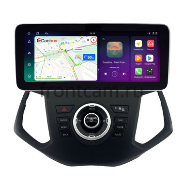 Ford Ecosport 2014-2018 12.3 дюйма Canbox H-Line 8863-1597 на Android 14 (4G-SIM, 8/128, DSP, QLed) Mercedes Style