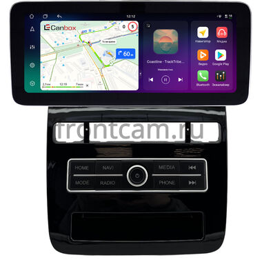 Volkswagen Touareg 2 2010-2018 (для авто с RCD 550) 12.3 дюйма Canbox PRO-Line 4342-1665 на Android 13 (4G-SIM, 8/256, DSP, QLed) Mercedes Style